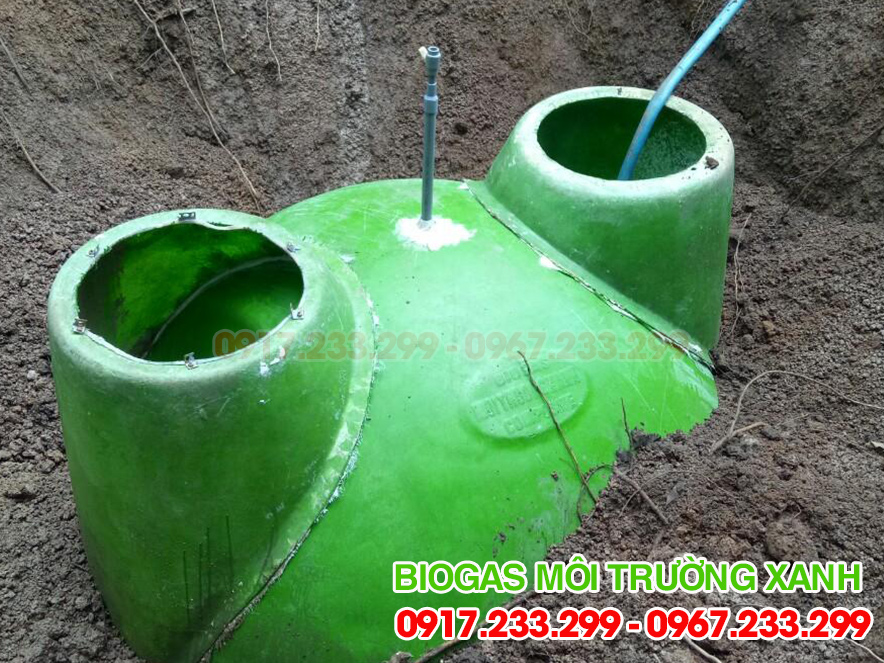 Lắp đặt bể biogas 