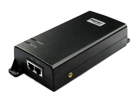PROCET PT-PSE106GRO Gigabit PoE Injector with Surge Protection (30W)