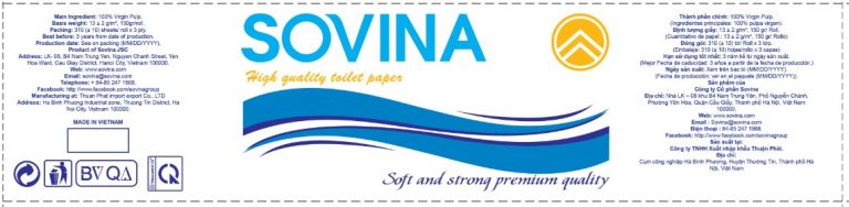 Giấy vệ sinh Sovina