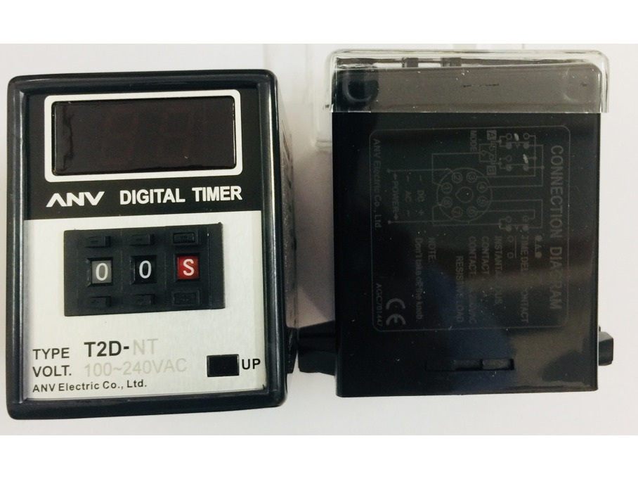 Timer điện tử 2 số T2D – NT