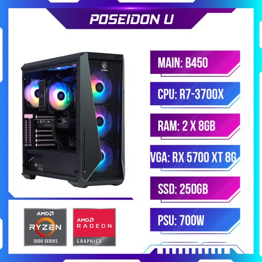 Máy tính chơi game PCAP Poseidon