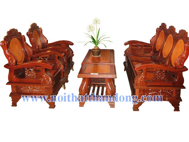 Sofa gỗ Mã Lai Căm Gõ