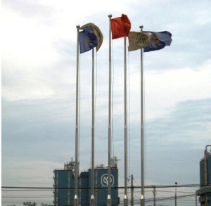 Cột cờ inox