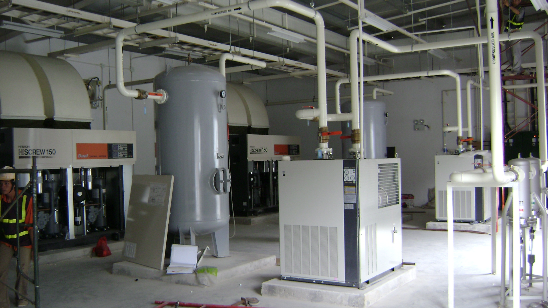 Hệ thống khí nén công nghiệp