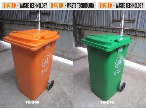 Thùng rác nhựa HDPE 240 Lít