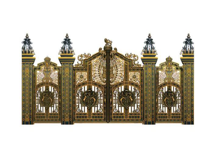 Cửa Cổng Nhôm Đúc Hợp Kim