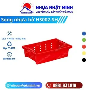 Sóng nhựa hở HS002-SH
