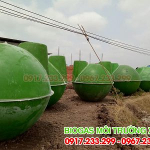 Hầm bể biogas đường kính 2,25m
