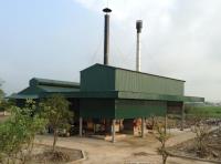 Lò đốt chất thải công nghiệp Coni công suất 250 KG/Giờ