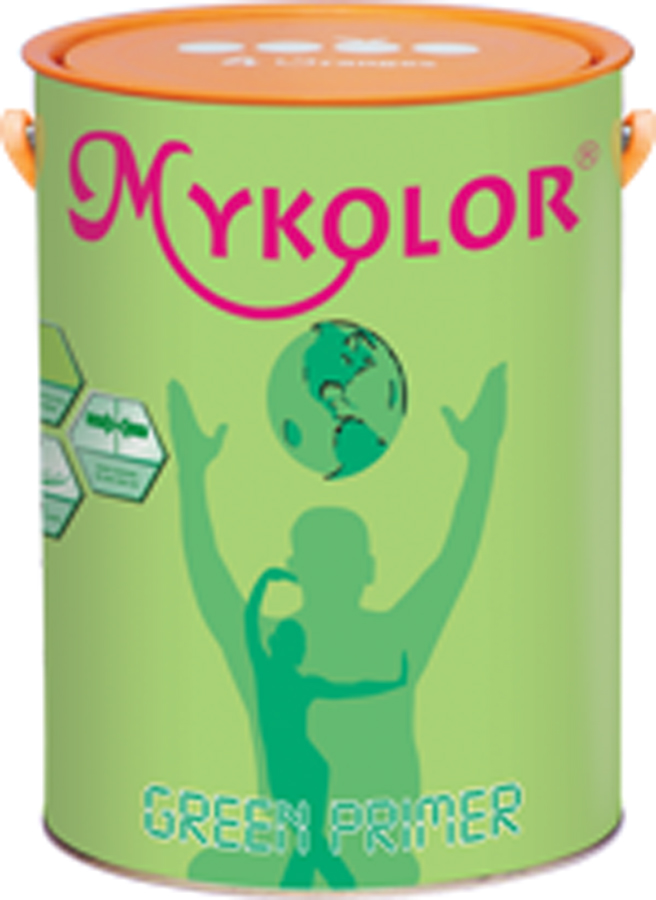 Sơn lót chống kiềm đặc biệt trong nhà MYKOLOR GREEN PRIMER 4,375 Lít