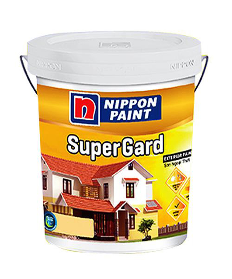 Sơn phủ ngoại thất Nippon Super Grard màu chuẩn 18L