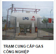 Trạm cung cấp gas công nghiệp