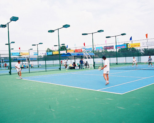 Thi công sân tennis
