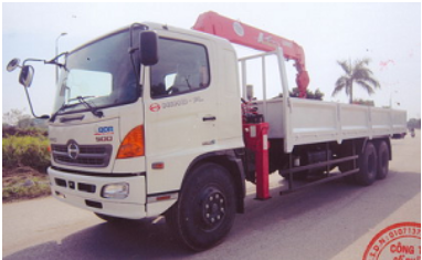 Xe tải Hino FL 3 chân thùng dài 9,2m