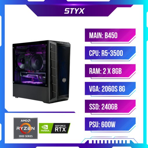 Máy tính đa tác vụ PCAP Styx