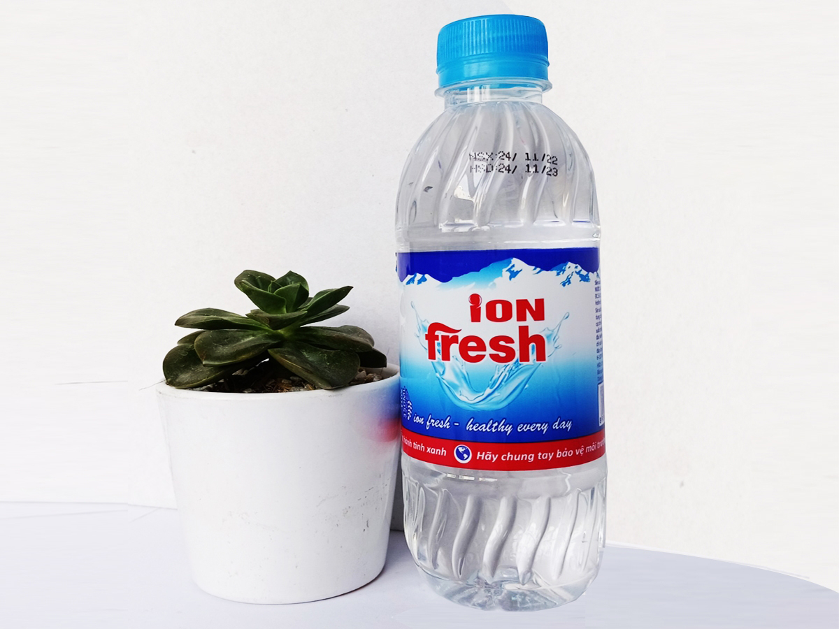Nước uống tinh khiết 350ml ion fresh