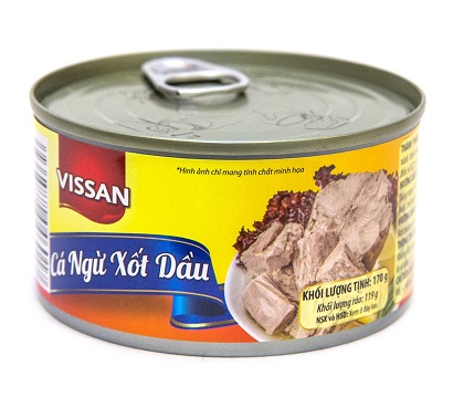 Cá ngừ sốt dầu Vissan