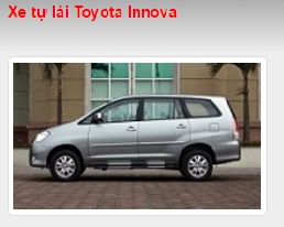 Cho thuê xe tự lái Toyota Innova
