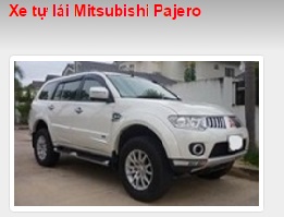 Cho thuê xe tự lái Mitsubishi Pajero
