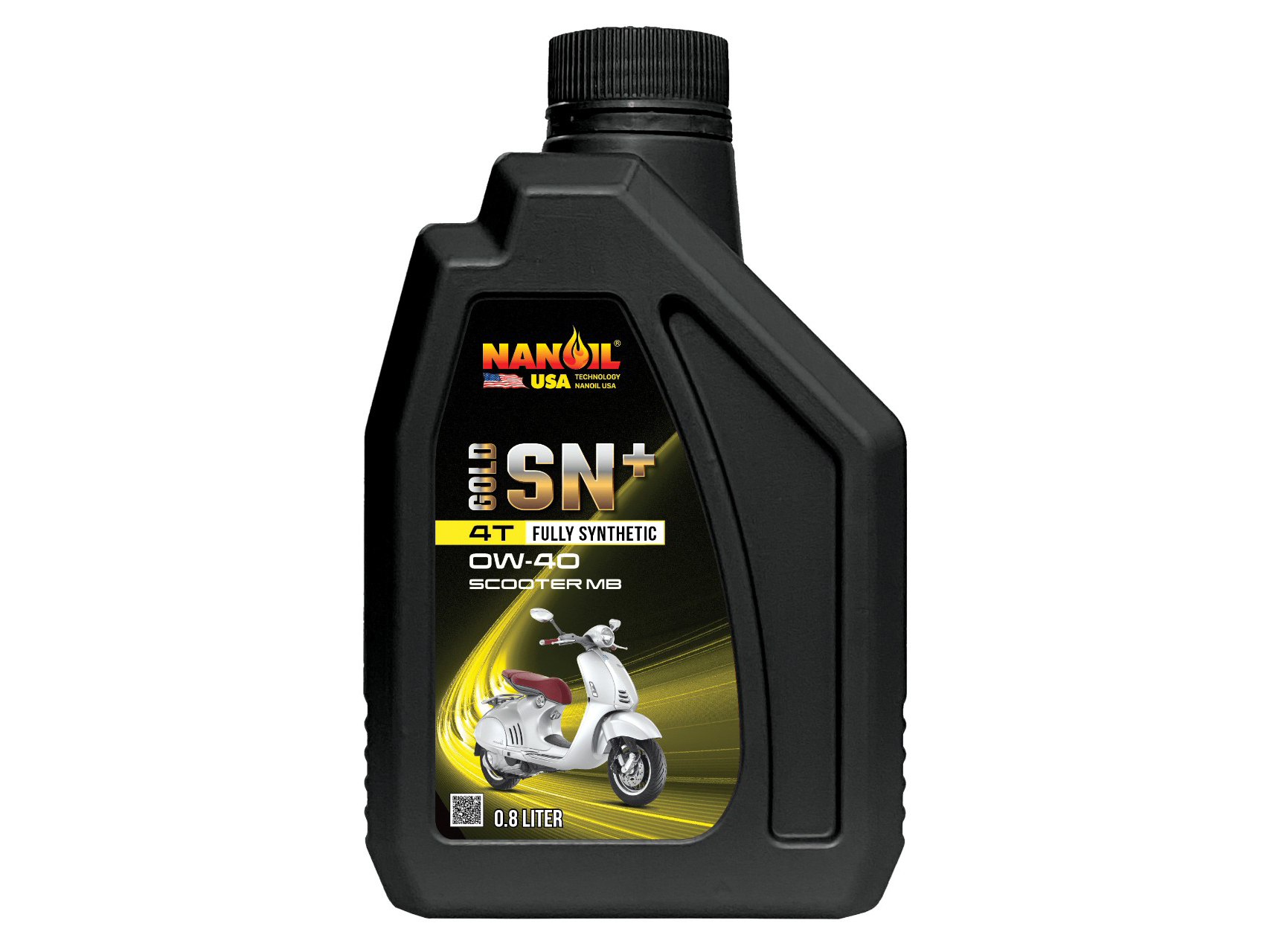 Nanoil USA Fully Synthetic Gold SN+ Scooter