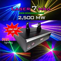 Đèn laser 7 màu RGB