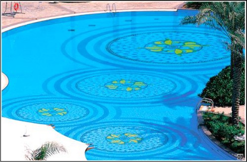 Gạch Mosaic bể bơi