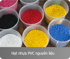 Hạt nhựa PVC da dạng màu sắc