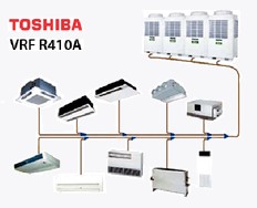 Máy lạnh trung tâm VRF Toshiba