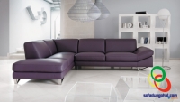 Sofa cao cấp màu tím 112