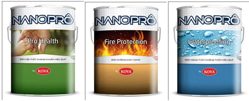 Sơn chống cháy Nano Pro