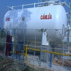 Trạm bồn chứa gas